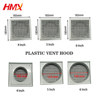 5 POUCES En Plastique Décoratif Retour Air Ventilation Noyau Plateau À Oeufs Caisse Plafond Air Grille Eggcrate Grille Grille