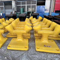 Borne d'amarrage marine double en fonte ductile SG haute capacité avec support OEM et certificat CCS/BV
