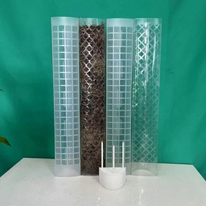 Piquets de soutien pour plantes en mousse de sphagnum en plastique PP ultra transparent 6*73CM, écologiques, base d'escalade pour Monstera - Product Image 2