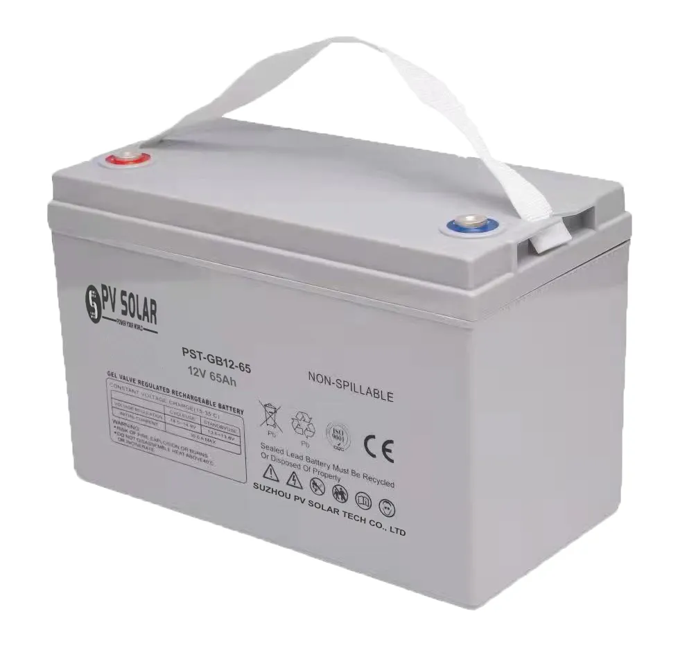 65ah 12.8v battery gel battery 12v 24v 48v 100ah 200ah 250ah rechargeable AGM/GEL battery