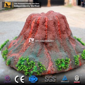 Mini <span class=keywords><strong>volcan</strong></span> animatronique en fibre de verre MyDino pour l'extérieur - Product Image 4