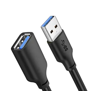 Yüksek hızlı USB 3.0 erkek kadın uzatma kablosu USB3.0 AM USB3.0 AF M/F uzatma veri transferi Sync genişletici kablosu kablosu