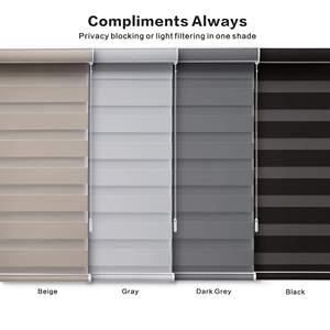 Nhà sản xuất chất lượng cao ngày và đêm Zebra Con lăn rèm cửa sổ màn của nhãn hiệu Zebra rèm - Product Image 3