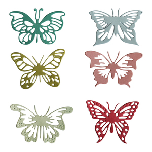 Pochoirs <span class=keywords><strong>de</strong></span> découpe en métal en forme <span class=keywords><strong>de</strong></span> papillon, pour scrapbooking, album photo, modèle <span class=keywords><strong>de</strong></span> papier, moule, gaufrage, décoration artisanale - Product Image 1