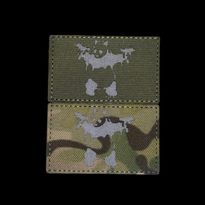 एक चिंतनशील हुक और लूप पैच I अध्ययन सामरिक कपड़ों के लिए टोर्नमेट्री मनोबल पैच को ट्रिगर करता है - Product Image 4