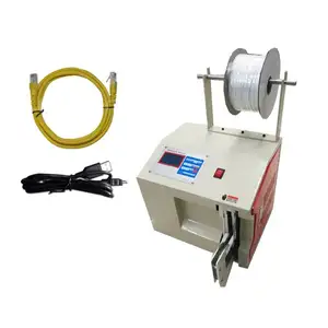 Semi auto single function electric wire cable usb data line binding bunching machine