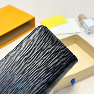 High Quality Designer PU Leather <b>Long</b> <b>Wallet</b> Card Holder Men Women's Key Pocket Clutch With Pocket - Product Image 4
