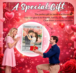 Custom Poke <strong>Card</strong> Animated Style Photo Portrait,Character <strong>Card</strong> Gifts <strong>for</strong> <strong>Valentines</strong> Birthday Husband Wife,Girlfriend <strong>Boyfriend</strong> - Product Image 6