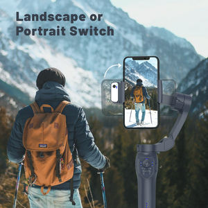 Gran oferta, estabilizador de cardán rastreador AI de 3 manos para cámara de teléfono inteligente, teléfono móvil inteligente con <span class=keywords><strong>Dolly</strong></span> <span class=keywords><strong>Zoom</strong></span> y características de rastreador - Product Image 4