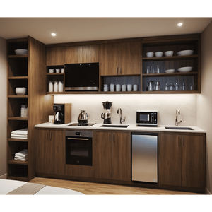 Unité murale régulière de 1600mm/1800mm Belles petites cuisines <span class=keywords><strong>Studio</strong></span> kitchenette Petite kitchenette avec évier - Product Image 4