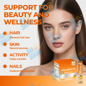 Poudre de collagène multi-sources de qualité supérieure pour complément alimentaire, enrichie en acide hyaluronique et vitamine C - Product Image 5