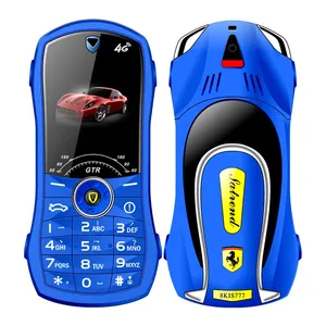 Nouveau téléphone portable en forme de voiture, 2G GSM, écran 1,8 pouces, mini clé de voiture à boutons poussoirs, double SIM, MP3, <span class=keywords><strong>vibration</strong></span>, petit téléphone portable pour étudiants - Product Image 1