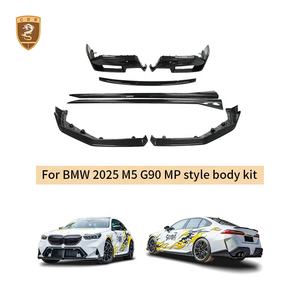 Kit de Carrocería Estilo MP M5 G90 Aero para BMW <span class=keywords><strong>Serie</strong></span> 5 M5 G90, Kit de Carrocería de Fibra de Carbono Seca, Alerón Delantero, Faldones Laterales, Difusor Trasero - Product Image 1