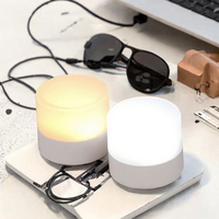 Kit lampu LED suasana Mini USB lampu malam dekorasi Interior mobil & rumah dengan produk promosi stiker reflektif