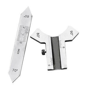 Jauge de soudage de haute précision de qualité industrielle 0-20mm | Outil de mesure en acier inoxydable pour la fabrication et la réparation des métaux - Product Image 3