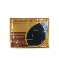 Masque Facial Noir Hydratant et Éclaircissant au Collagène, à Vendre Chaude, Personnalisable