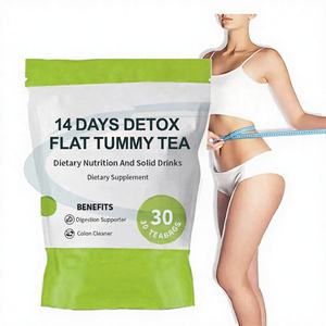 Chá Slimming Ausreson para Barriga Lisa em 14 Dias, Chá Verde, Suplementos de Saúde Herbal para Emagrecimento - Product Image 1