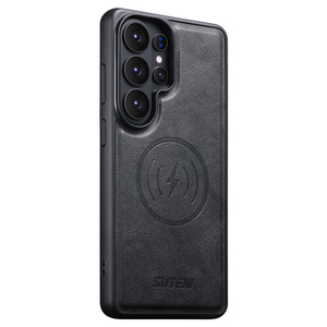 Funda Protectora para Teléfono con Carga Inalámbrica Magnética de Cuero Sintético con Acabado Esmerilado SUTENI para <span class=keywords><strong>Samsung</strong></span> <span class=keywords><strong>Galaxy</strong></span> S26 Ultra S25 S24 S23 S22 - Product Image 5