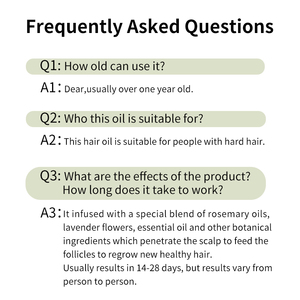 OEM Extraits de Plantes Naturelles Soins Capillaires Enfants & Bébés <span class=keywords><strong>Huile</strong></span> Élixir de Croissance au Romarin pour Renforcer les Racines Cheveux Frisés - Product Image 5
