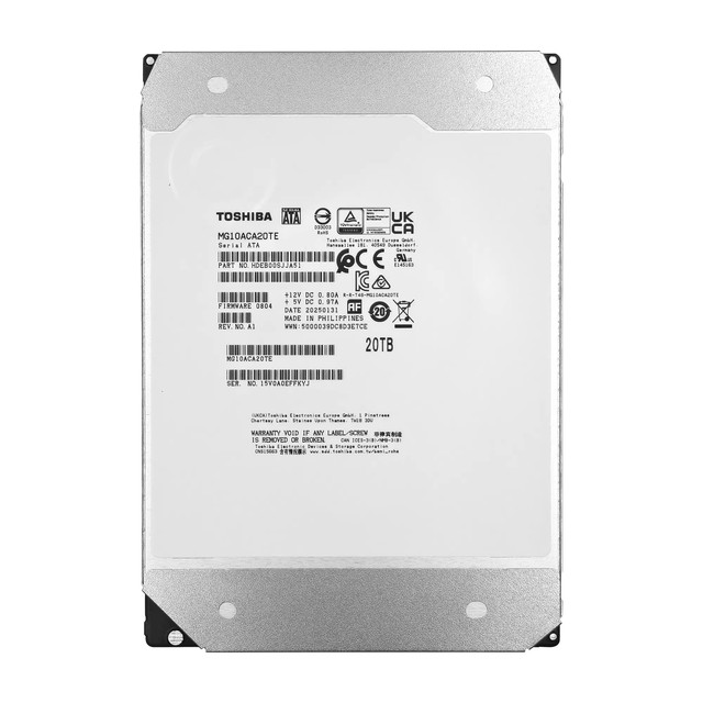 MG10ACA20TE 20TB Helium 20TB Mechanical Hard Disk Enterprise SATA7.2K
