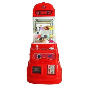 Budget Friendly Small <b>Arcade</b> Grabber With Coin LED Lights Cute Cartoon Style Indoor Playground <b>Mini</b> Claw <b>Machine</b> - Product Image 1