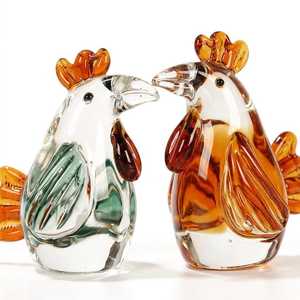 Adorno de Mesa de Cristal Hecho a Mano con Forma de Colibrí, Figura de Pájaro Colorida, Decoración Art Deco para Bodas y Hogar - Product Image 5