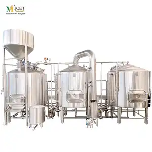 Attrezzature per la produzione di birra da 8bbl kit per la produzione di birra artigianale per la vendita di attrezzature per birrerie