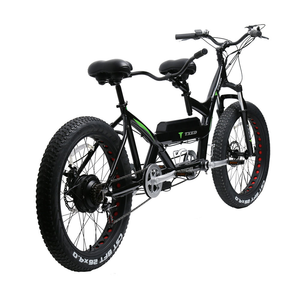 Vélo électrique <span class=keywords><strong>tandem</strong></span> TXED, dernier modèle, 7 vitesses, 48V 500W, <span class=keywords><strong>moteur</strong></span> roue arrière PE 26 pouces, batterie 13Ah, <span class=keywords><strong>pour</strong></span> les voyages - Product Image 2