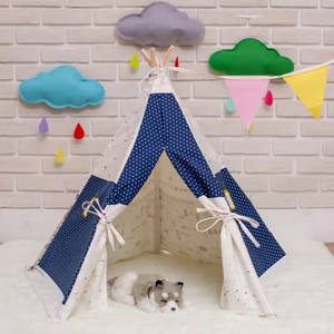 <span class=keywords><strong>Vente</strong></span> directe d'usine Camping en plein air <span class=keywords><strong>Perros</strong></span> tente pour chien lit pour animaux de compagnie Portable pliable chat tipi <span class=keywords><strong>maison</strong></span> - Product Image 4