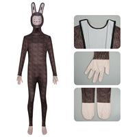 Nouvelle Arrivée 2026 : Costume de Cosplay Lapin Multi-Styles, Combinaison Zentai Imprimée en Fausse Fourrure pour Halloween, Carnaval, Fête IM170-W