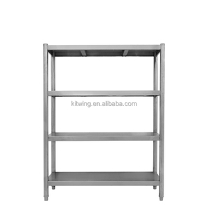 High Quality Multifunction Installation Kitchen <b>Shelving</b> Rack Stainless Steel <b>Storage</b> Shelf - Product Image 1