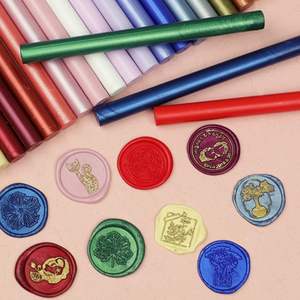 Toptan Özel Esnek Sızdırmazlık Balmumu Çubukları Tutkal Tabancası Metalik Altın Sedefli Plastik Düğün Davetiyeleri CRECRA Markası - Product Image 6