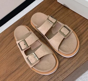 Couple-style high-quality lightweight genuine leather casual fashionable luxurious designer summer breathable style <b>sandals</b> - Product Image 3