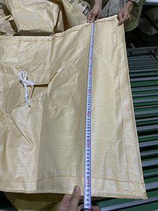 Sac à bandoulière jumbo robuste pour la manutention de matériaux en vrac, grand sac FIBC avec sangles de levage robustes pour l'emballage industriel - Product Image 5