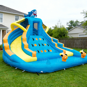 <b>Small</b> House Castle Outdoor Kids Inflatable Bouncer for Exercise Jumping Moonwalk <b>Slide</b> Party Inflatable Jumping Castle Inflatabl - Product Image 5
