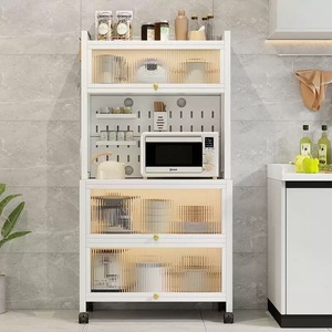 Oferta Especial: Estante de Almacenamiento Móvil de Acero al Carbono Reforzado para Cocina, Tipo Piso, No Plegable, de Gran Capacidad para Electrodomésticos - Product Image 5