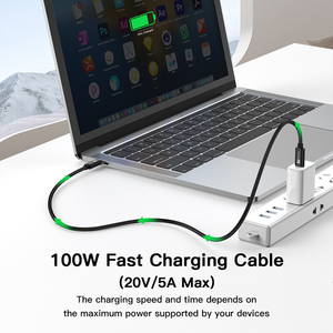 ABS Behuizing PVC USB3.2 Gen 2 USB-C Kabel 3ft 4K UHD 20Gbps 100W PD Snelladen Type C Kabel voor Thunderbolt 3 Laptop Macbook - Product Image 3