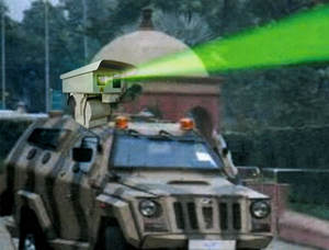 Laser <span class=keywords><strong>Dazzler</strong></span> monté sur véhicule 10W avec laser de bord de caméra HD de vision nocturne - Product Image 6