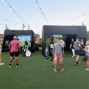 <span class=keywords><strong>Cage</strong></span> géante d'extérieur pour simulateur <span class=keywords><strong>de</strong></span> golf, <span class=keywords><strong>gonflable</strong></span> et portable, en PVC - Product Image 6