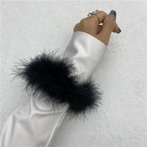 Women <strong>Feather</strong> <strong>Cuffs</strong> for Wrist Elegant <strong>Feather</strong> <strong>Snap</strong> Bracelet Nail Photo <strong>Cuffs</strong> Shirts <strong>Cuffs</strong> With <strong>Feather</strong> - Product Image 4