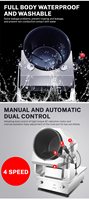 Cuiseur de nourriture Intelligent Multifonctionnel Auto Cuisine Robot Cuisson Machine Avec Des Fonctions Programmables Intelligentes