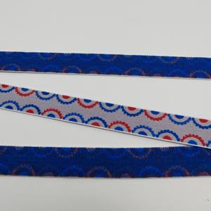 Sangle élastique colorée en tissu tricoté, bande plate extensible de 20 mm pour textile de maison, ceinture décorative tissée pour vêtements et sous-vêtements - Product Image 3