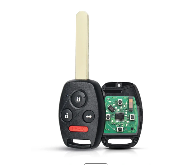 4 Button Remote Fob Car Key Shell with 313.8/433MHz for  2006 2007 2008 2009 2010 2011 with PCF7961 Chip N5F-S0084A