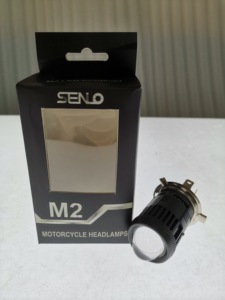 SENLO Motorcycle <strong>Headlamps</strong> 3000LM LED Projector Light Motorcycle Light 12v Dual Colors Headlight <strong>High</strong>/low Beam - Product Image 4
