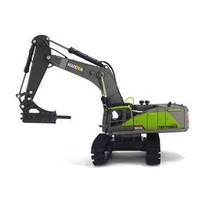 Huina Kids Diecast Construction Site Foreuse Camion <span class=keywords><strong>Jouet</strong></span> 1/50 Échelle 1723 Heavy Duty Alliage Drill Digger Camion pour Enfants - Product Image 4