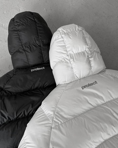 Giacche Puffer Reversibili Impermeabili Invernali da Esterno in Nylon con Cappuccio Streetwear Personalizzate dai Produttori - Product Image 4