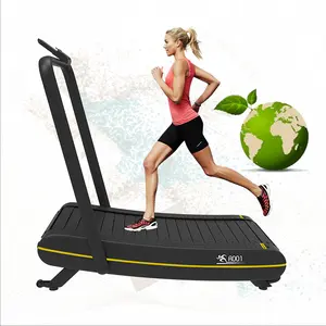 Treadmill Lipat Mini Murah untuk Penggunaan Di Rumah Treadmill Kebugaran Baru dan Mesin Treadmill Lari Treadmill Kayu Manual