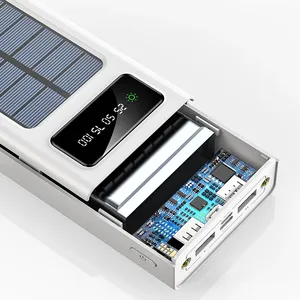 <span class=keywords><strong>Batterie</strong></span> <span class=keywords><strong>externe</strong></span> pour <span class=keywords><strong>Samsung</strong></span> IPhone, <span class=keywords><strong>batterie</strong></span> <span class=keywords><strong>externe</strong></span> portable pour l'extérieur, chargeur rapide <span class=keywords><strong>solaire</strong></span> 30000mAh - Product Image 2
