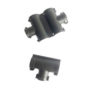 Nhà Máy Giá Nylon sóng ống dẫn kế<span class=keywords><strong>t</strong></span> nối y và <span class=keywords><strong>t</strong></span> Loại Bộ chuyển đổi có thể mở ra Y nhanh chóng Phụ kiện kế<span class=keywords><strong>t</strong></span> nối - Product Image 3