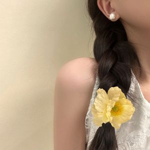 ที่คาดผมดอกไม้สไตล์ใหม่ ผ้าเนื้อดี คุณภาพสูง ประดับผมดอกลีลาวดี สำหรับผู้หญิง - Product Image 2